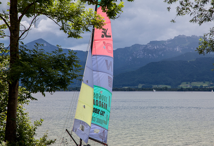 Chiemsee, Chiemgauer Alpen Fraueninsel