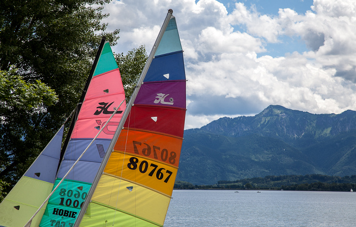 Chiemsee, Chiemgauer Alpen Fraueninsel