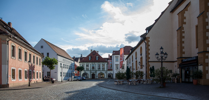 Amberg Altstadt: Schrannenplatz Stadttheater