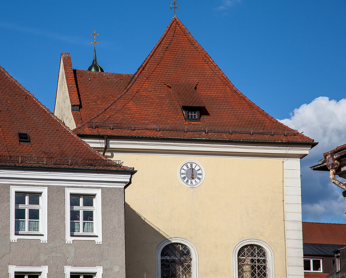 Amberg Altstadt: Schrannenplatz - Schulkirche St. Augustinus