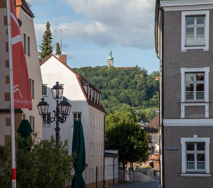 Amberg Altstadt: Schrannenplatz / Franziskanergasse Mariahilfberg Wallfahrtskirche Maria Hilf