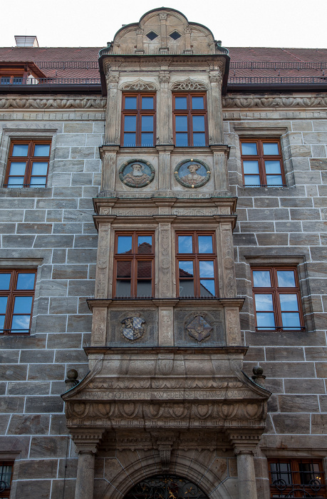 Altstadt: Regierungsstraße - Kurfürstliche Regierungskanzlei (Landgericht Amberg) Amberg