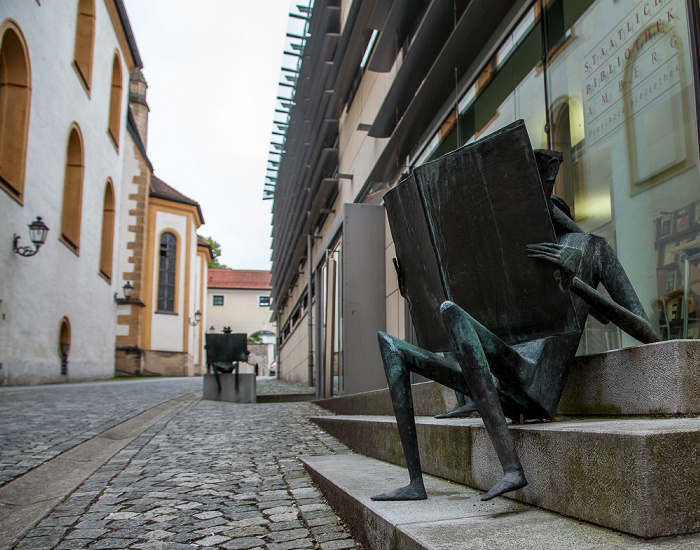 Altstadt: Provinzialbibliothek Amberg (Staatliche Bibliothek Amberg) St. Georg