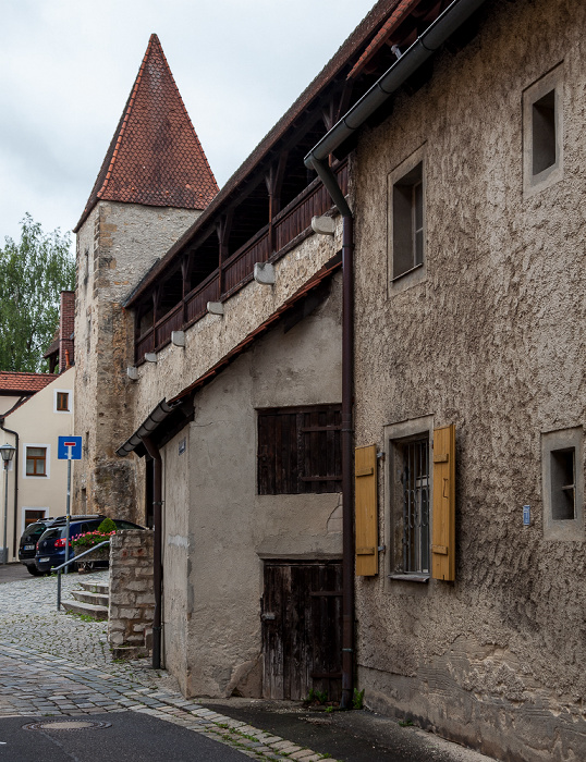 Altstadt: Jesuitenfahrt - Stadtmauer Amberg