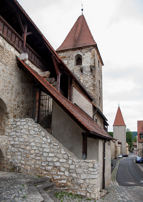 Altstadt: Jesuitenfahrt - Stadtmauer Amberg