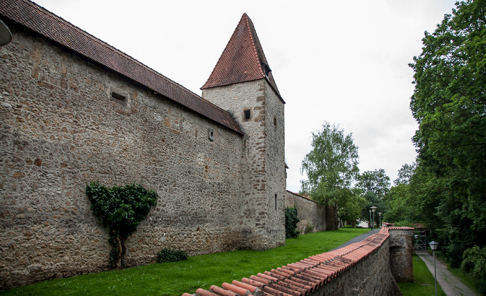 Amberg Altstadt: Stadtmauer