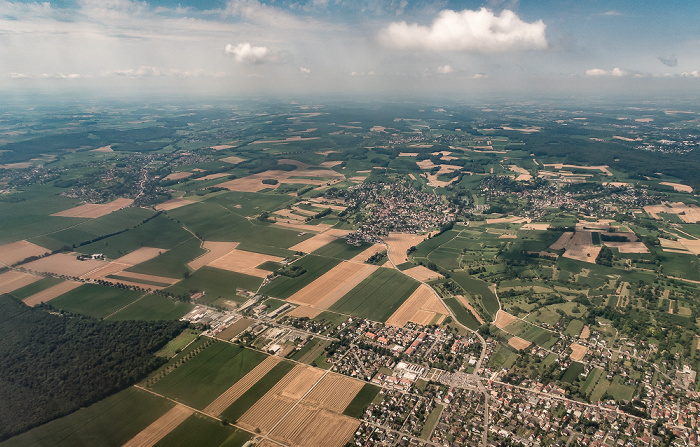 Grand Est - Département Haut-Rhin 2016-07-21 Flug CLH2396 München Franz Josef Strauß (MUC/EDDM) - Basel Mulhouse Freiburg (BSL/LFSB) Luftbild aerial photo