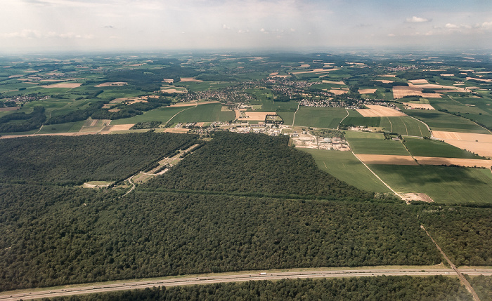 Grand Est - Département Haut-Rhin 2016-07-21 Flug CLH2396 München Franz Josef Strauß (MUC/EDDM) - Basel Mulhouse Freiburg (BSL/LFSB) Luftbild aerial photo