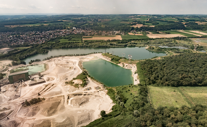 Grand Est - Département Haut-Rhin 2016-07-21 Flug CLH2396 München Franz Josef Strauß (MUC/EDDM) - Basel Mulhouse Freiburg (BSL/LFSB) Luftbild aerial photo