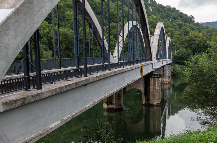 Besançon Pont de Chardonnet über den Doubs