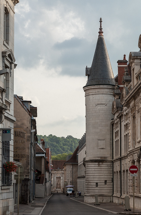 La Boucle: Palais de Rue du Palais de Justice mit dem Palais de Justice Besançon