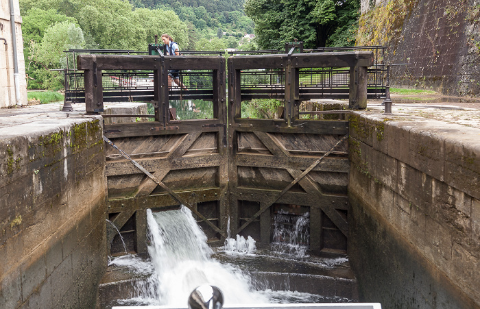 Besançon Doubs: Schleuse