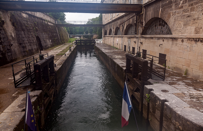 Doubs: Schleuse Besançon