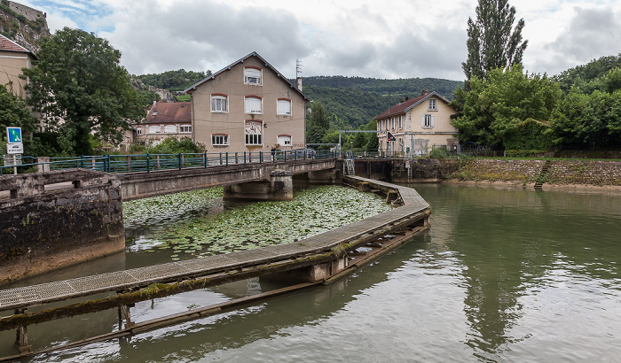 Besançon Doubs Canal du Rhône au Rhin Tunnel fluvial de la Citadelle