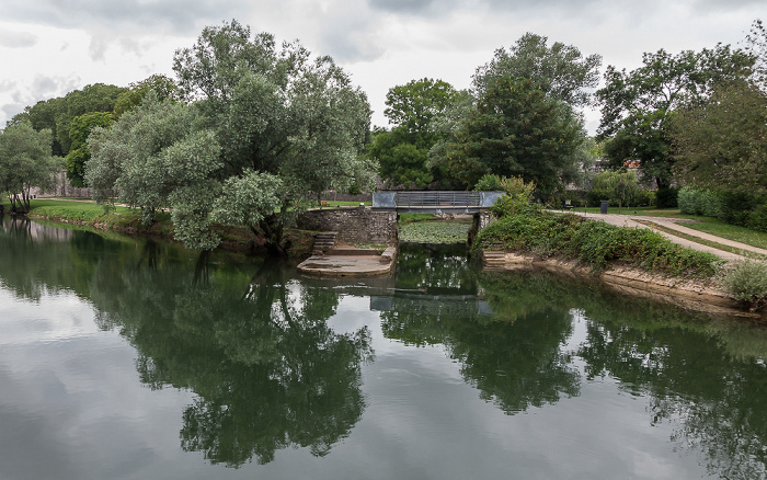 Doubs, Jardins de la Gare-d'Eau Besançon