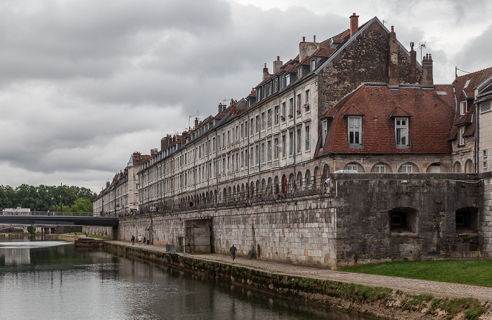 Besançon Doubs, Pont Battant, Quai Vauban