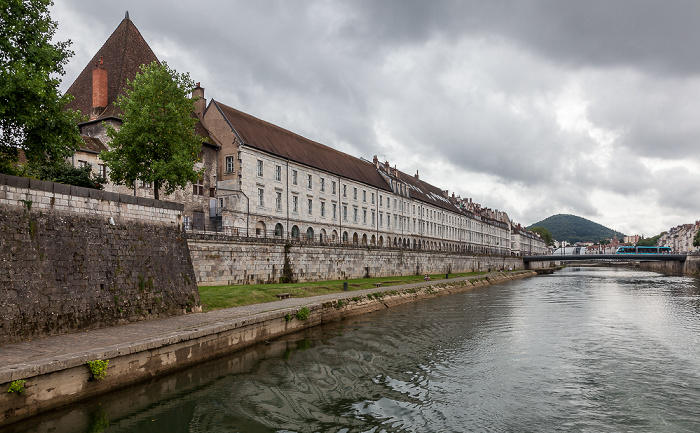 Besançon Doubs, Quai Vauban, Pont Battant