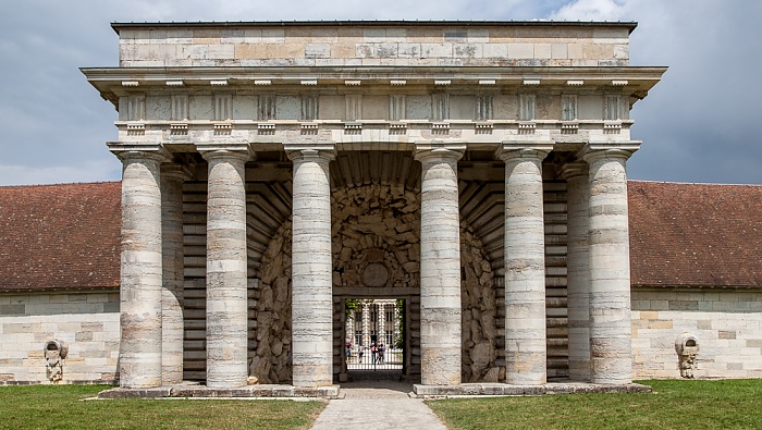 Saline Royale d'Arc-et-Senans (Königliche Saline): Portalgebäude Arc-et-Senans