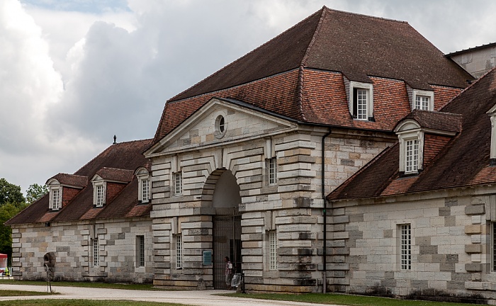 Saline Royale d'Arc-et-Senans (Königliche Saline): Portalgebäude Arc-et-Senans