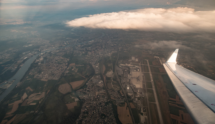 Grand Est - Département Haut-Rhin 2016-07-24 Flug CLH2401 Basel Mulhouse Freiburg (BSL/LFSB) - München Franz Josef Strauß (MUC/EDDM) Luftbild aerial photo