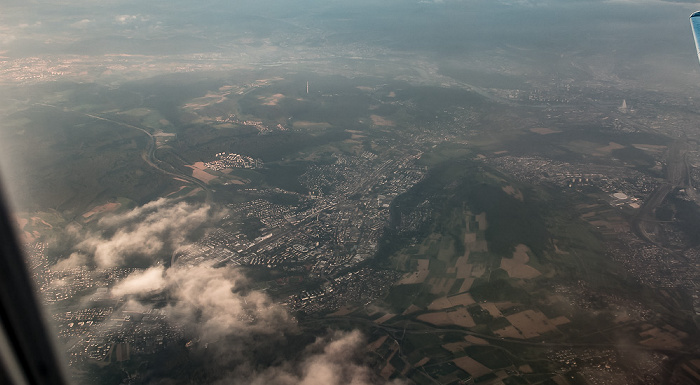 Baden-Württemberg 2016-07-24 Flug CLH2401 Basel Mulhouse Freiburg (BSL/LFSB) - München Franz Josef Strauß (MUC/EDDM) Luftbild aerial photo