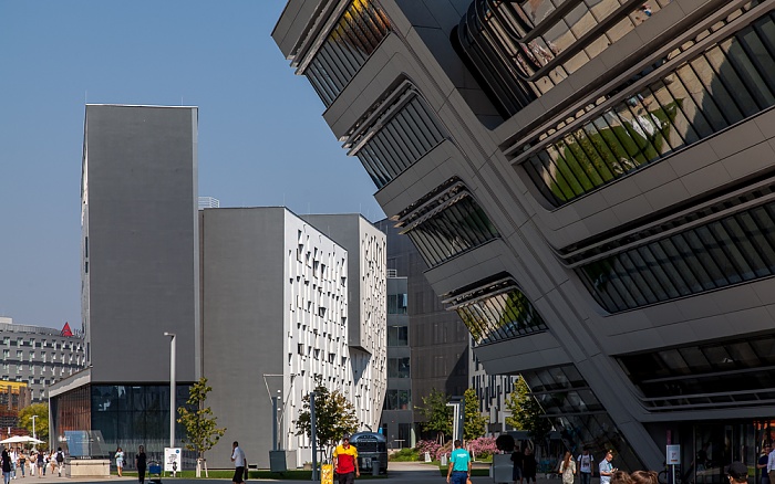 Leopoldstadt (II. Bezirk): Campus WU - Departement 4 (D4), Library & Learning Center (LC) Wien