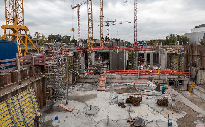 Garching Forschungszentrum: Baustelle von GALILEO Garching bei München