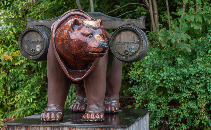 Bayerische Staatsbrauerei Weihenstephan: Bärenskulptur Freising