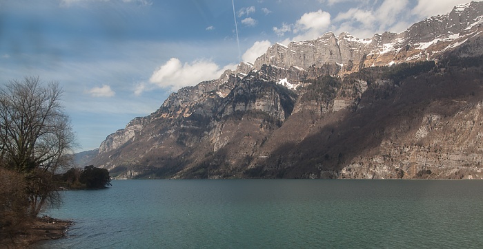 Walensee, Churfirsten (Appenzeller Alpen) Kanton St. Gallen