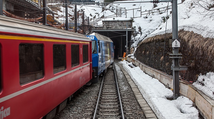 Graubünden Albulatunnel