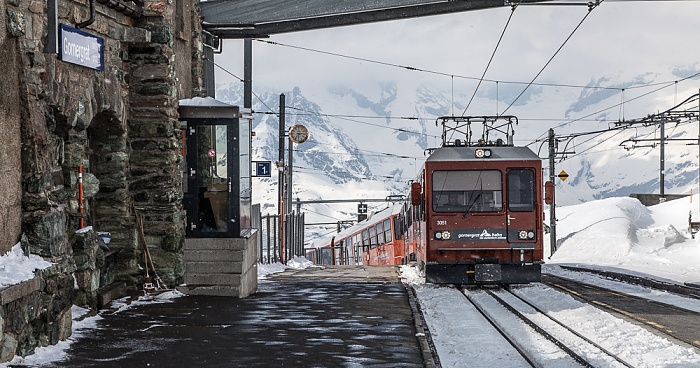 Walliser Alpen Gornergratbahn: Bahnhof Gornergrat