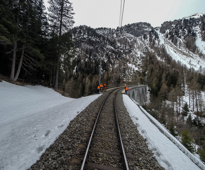 Graubünden Albulabahn: Albulaviadukt III