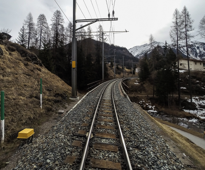 Bergün/Bravuogn Albulabahn: Val-Tuors-Viadukt