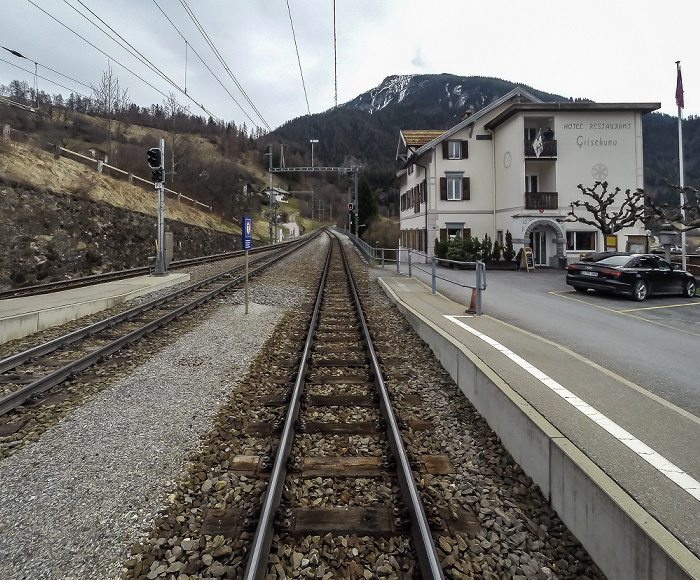 Albulabahn: Bahnhof Filisur