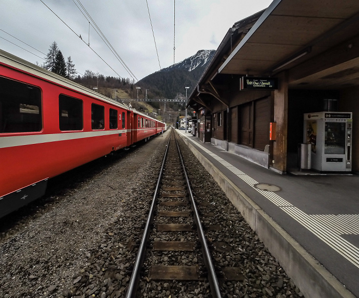 Albulabahn: Bahnhof Filisur Filisur
