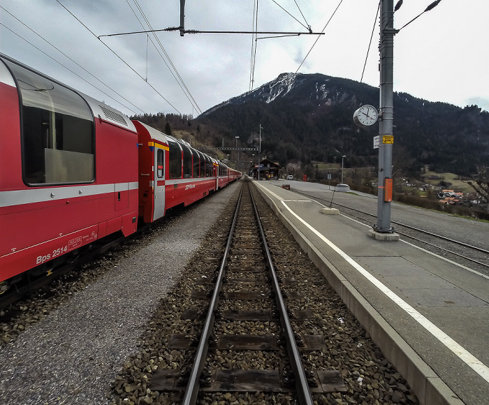 Albulabahn: Bahnhof Filisur