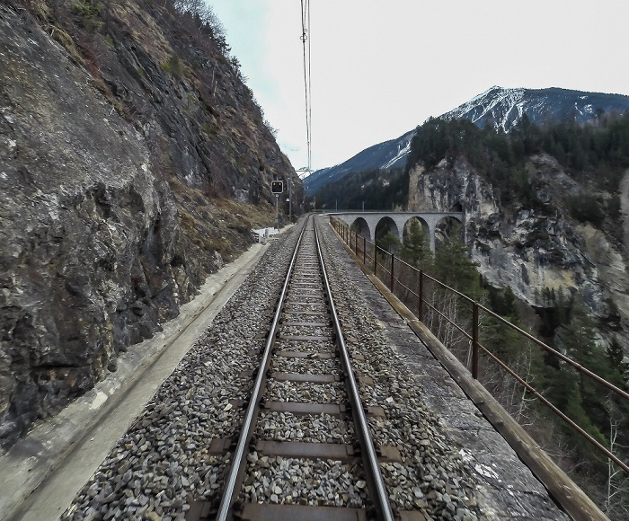 Albulabahn: Landwasserviadukt Graubünden