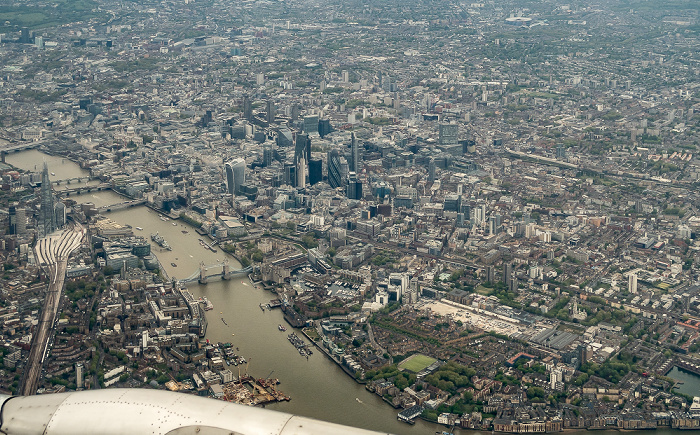 London 2017-04-21 Flug DLH2474 München Franz Josef Strauß (MUC/EDDM) - London Heathrow (LHR/EGLL) Luftbild aerial photo