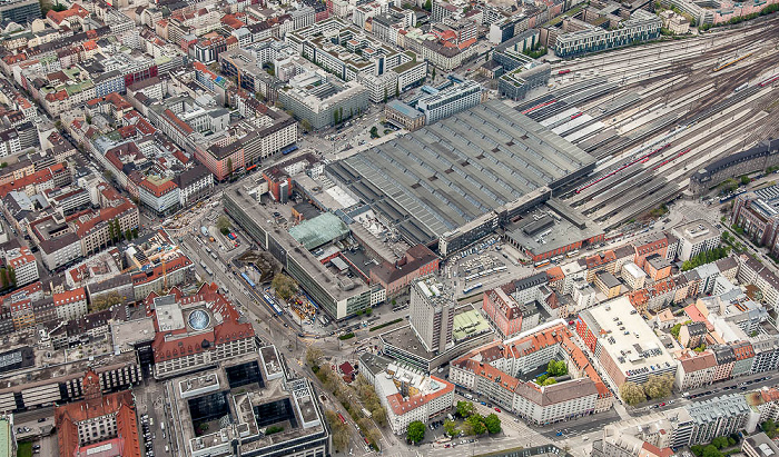 München Luftbild aus Zeppelin
