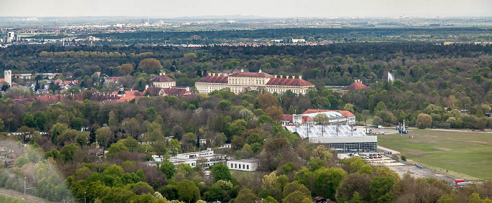 Luftbild aus Zeppelin Oberschleißheim