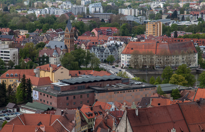 Blick von der Burg Trausnitz Landshut