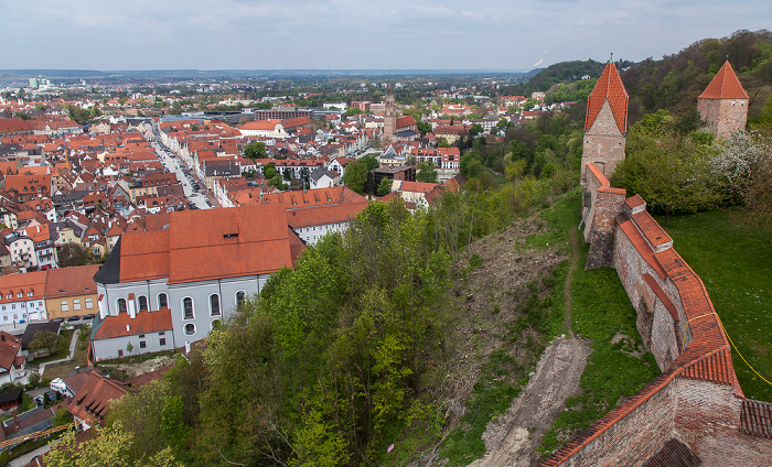 Landshut Burg Trausnitz Altstadt Freyung Jesuitenkirche St. Ignatius Neustadt