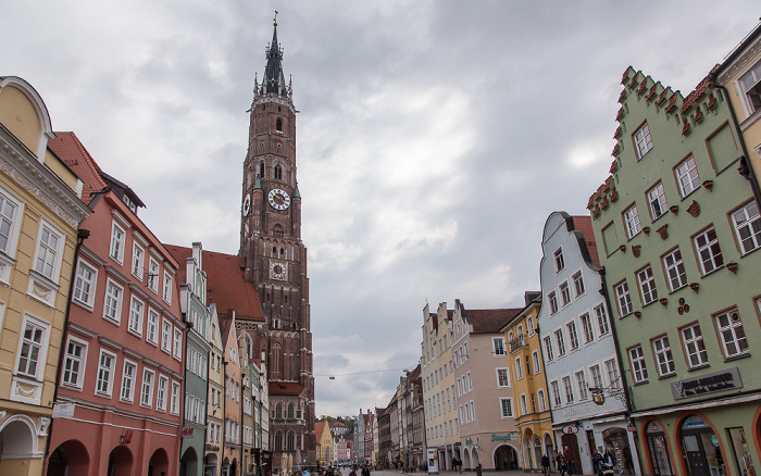 Landshut Altstadt: Martinskirche (Stadtpfarr- und Kollegiatstiftskirche St. Martin und Kastulus)