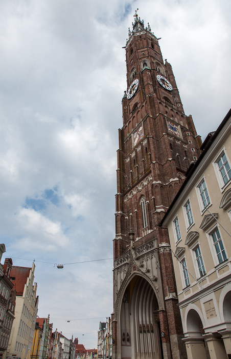 Landshut Altstadt: Martinskirche (Stadtpfarr- und Kollegiatstiftskirche St. Martin und Kastulus)