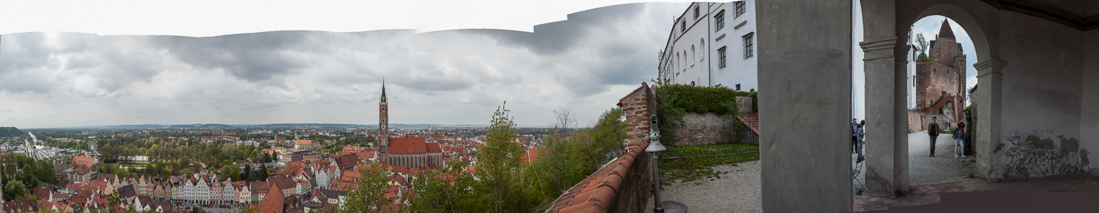 Landshut Burg Trausnitz, Martinskirche, Altstadt, Neustadt