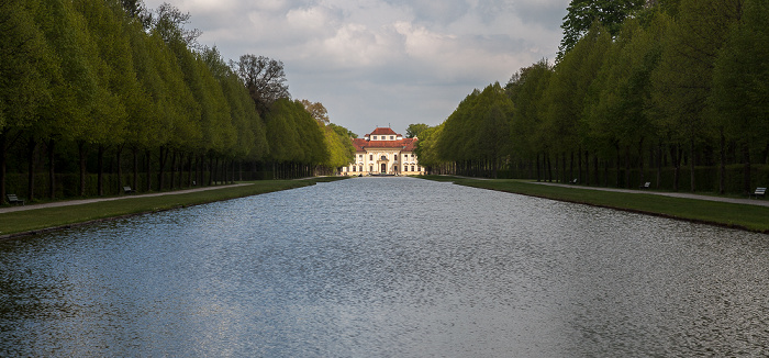 Schlossanlage Schleißheim: Schlosspark Schleißheim - Mittelkanal Oberschleißheim