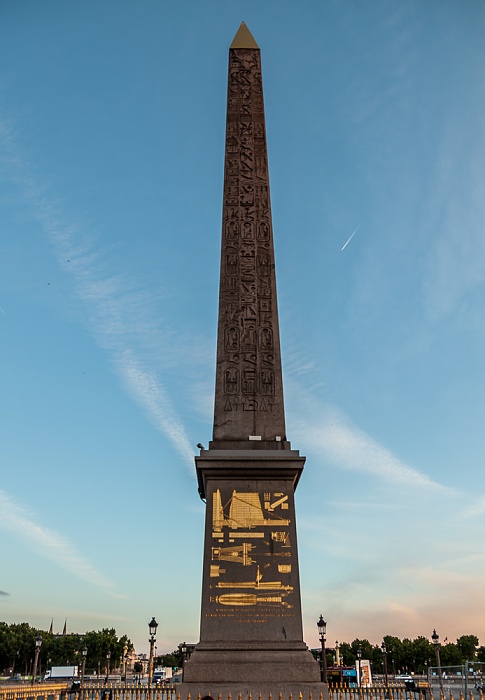 Place de la Concorde: Obelisk von Luxor Paris 2017
