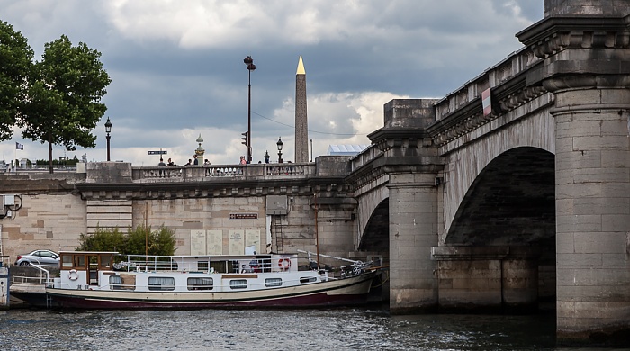 Seine, Pont de la Concorde Paris