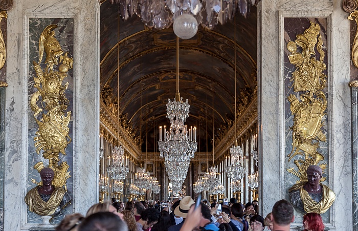 Schloss Versailles (Château de Versailles): Spiegelsaal