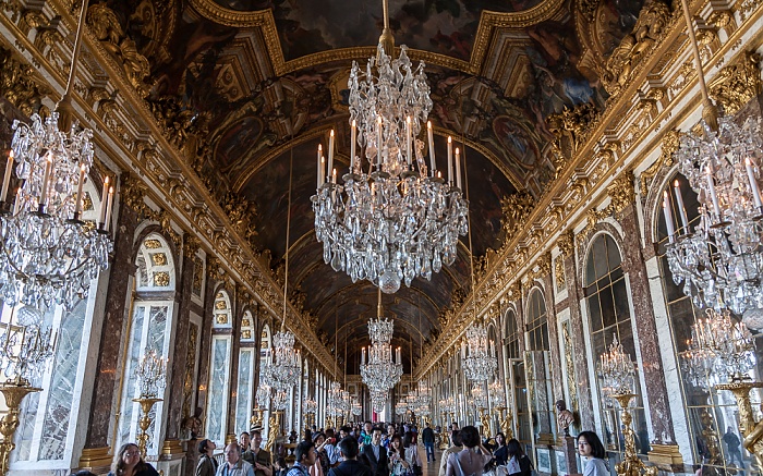 Schloss Versailles (Château de Versailles): Spiegelsaal